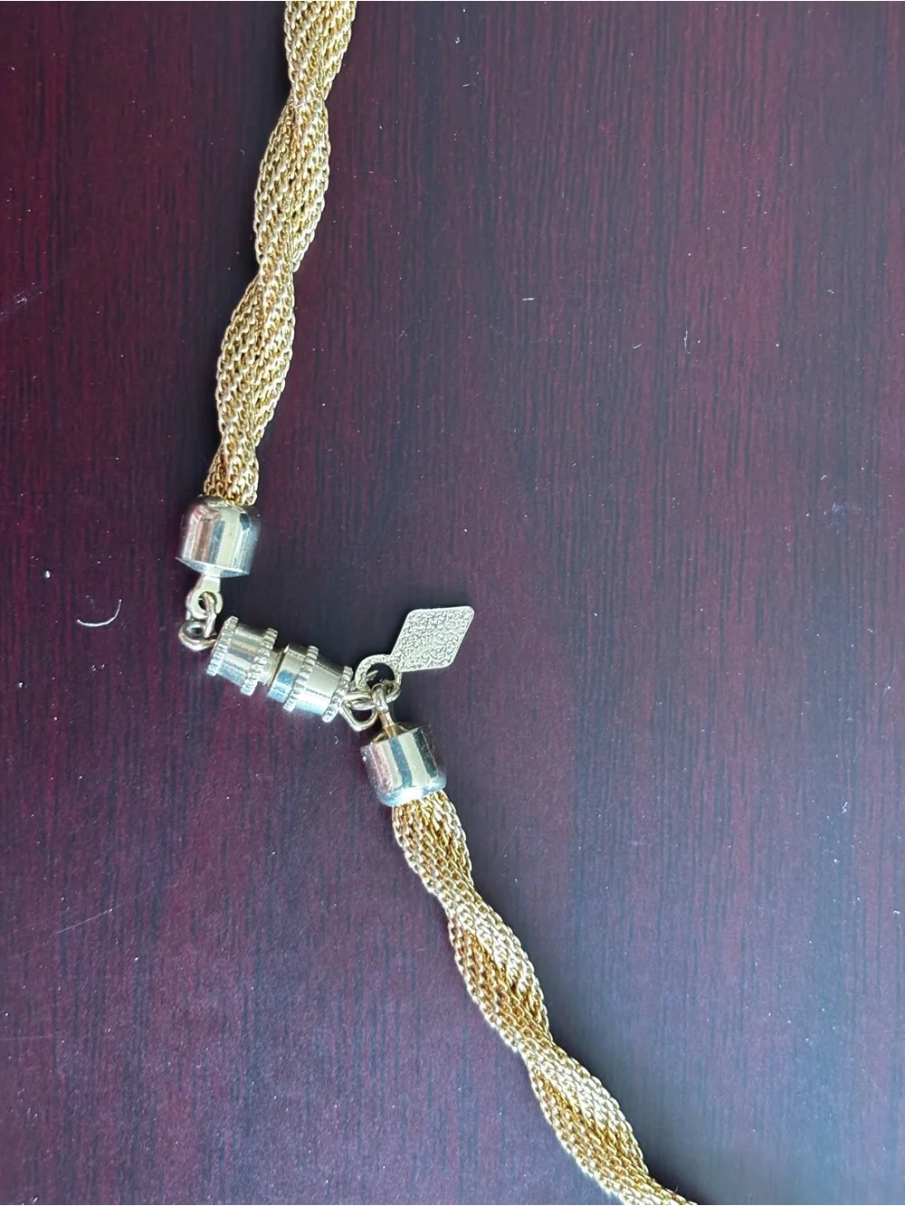 Vintage Sarah Coventry Classic Gold-Tone Twisted Rope Necklace